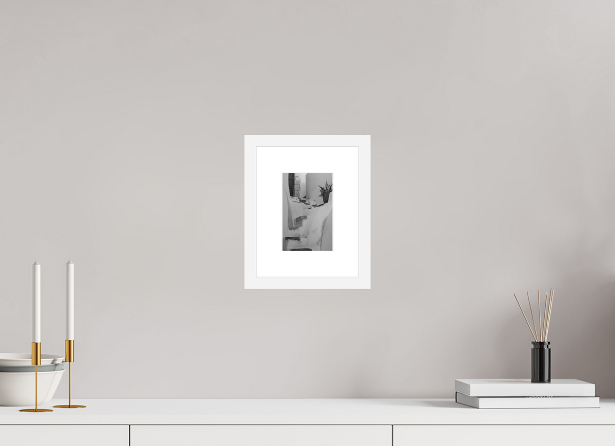 10 x 15 cm, Framed Fine Art Print – Black Frame Emborio 8