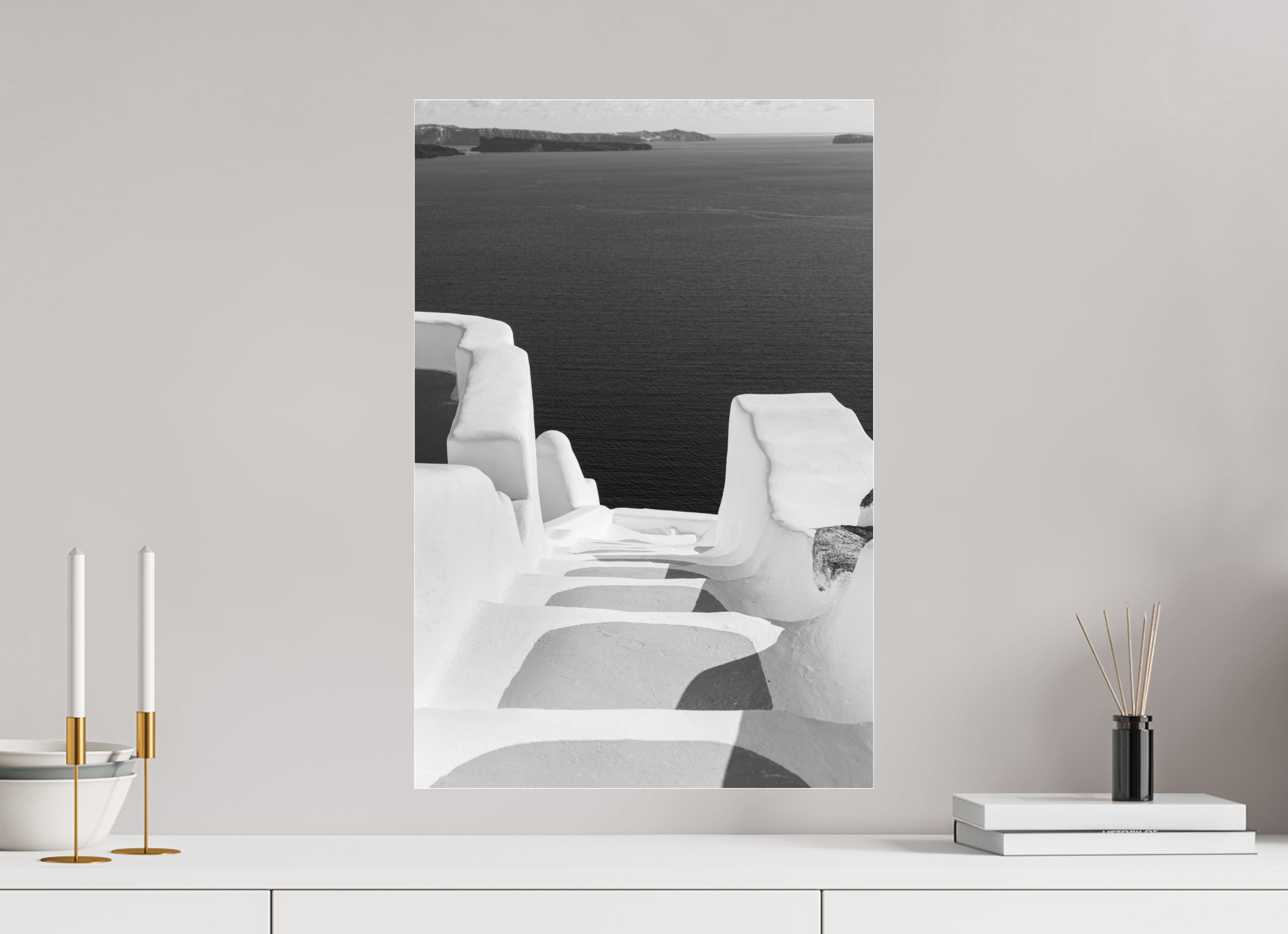 40 x 60 cm, Photo Print Under Acrylic Glass Descent