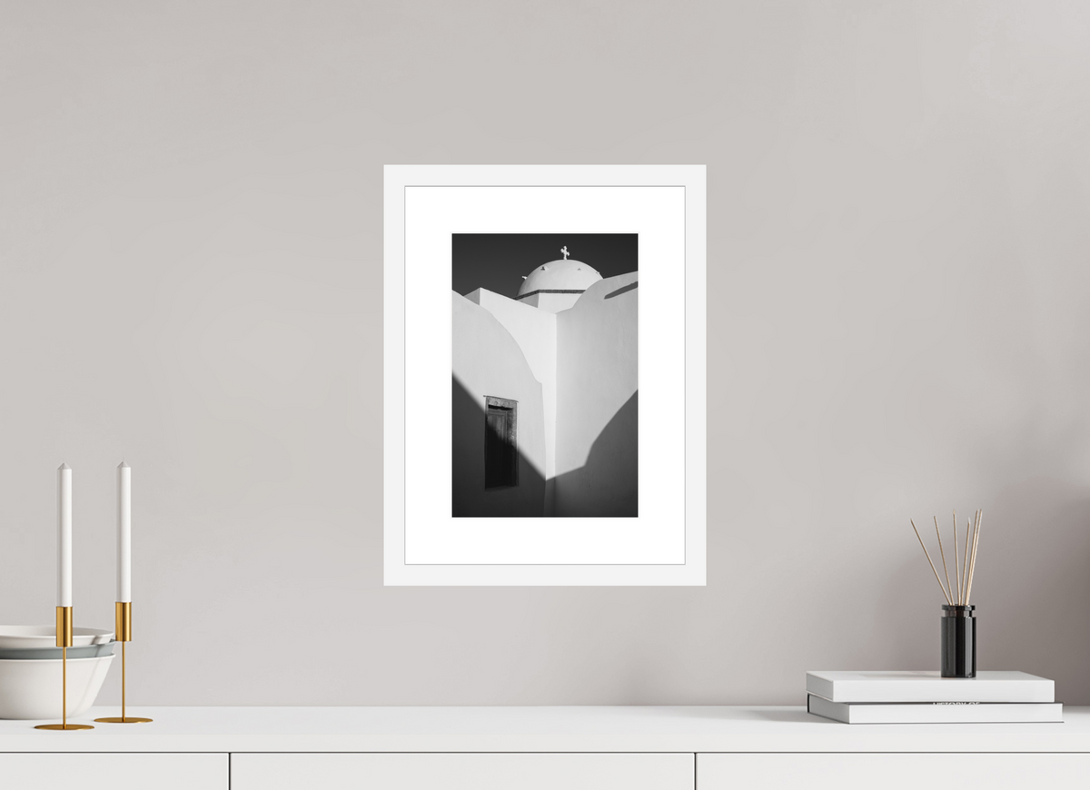 20 x 30 cm, Framed Fine Art Print – Black Frame Emborio 14