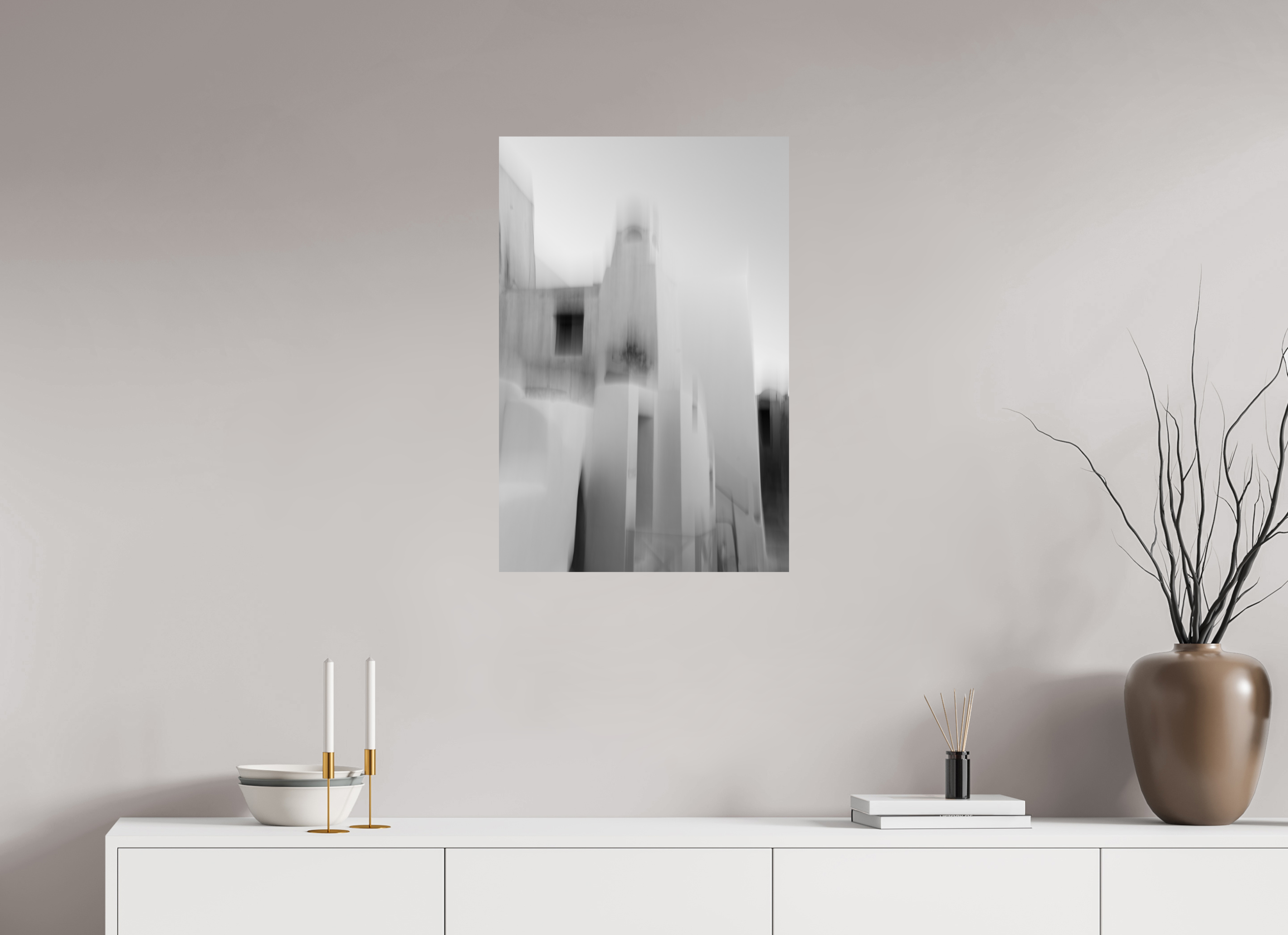 50 x 75 cm, Fine Art Print – Classic Fading Walls, Emborio