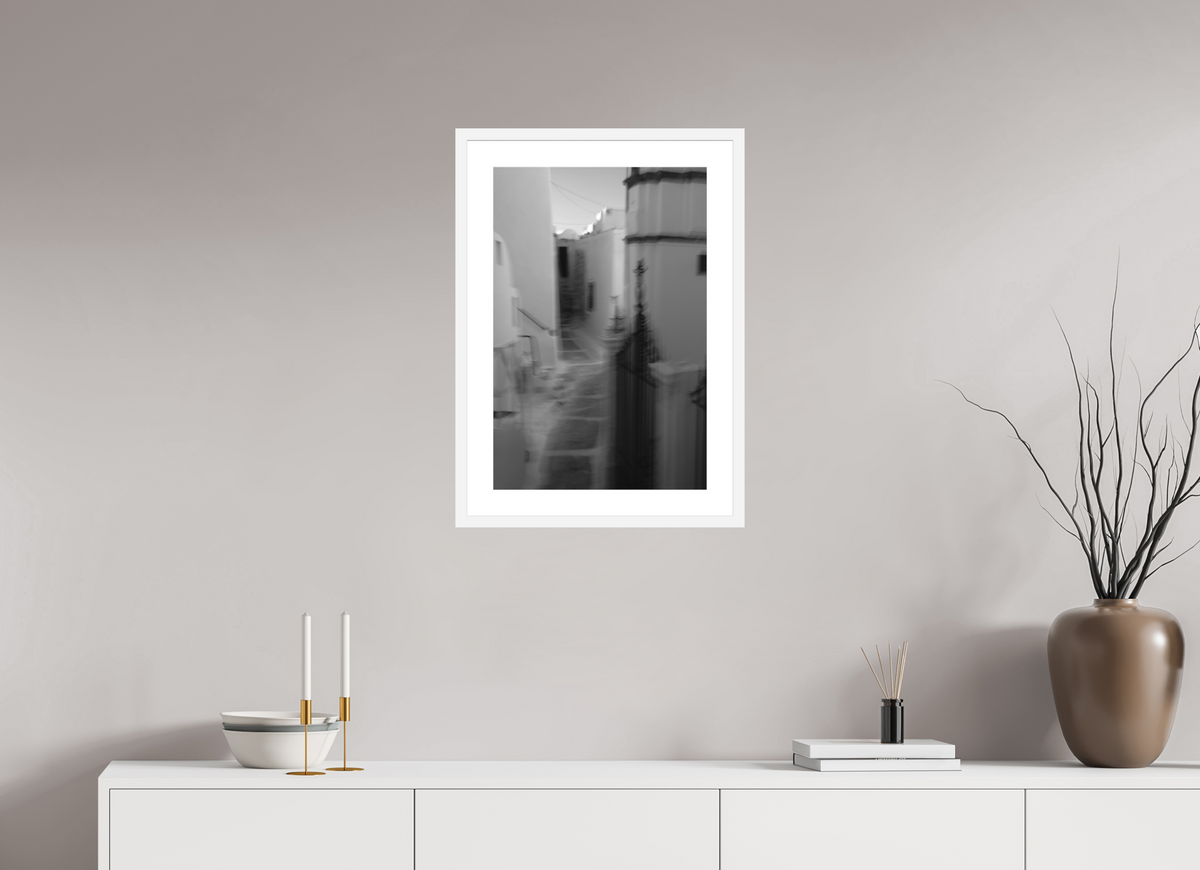 40 x 60 cm, Framed Fine Art Print – Black Frame Emborio 3