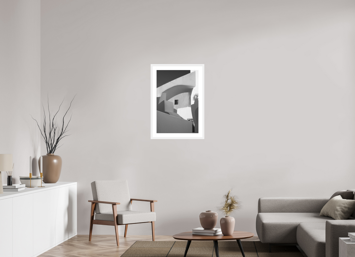 50 x 75 cm, Framed Fine Art Print – Black Frame Emborio 11