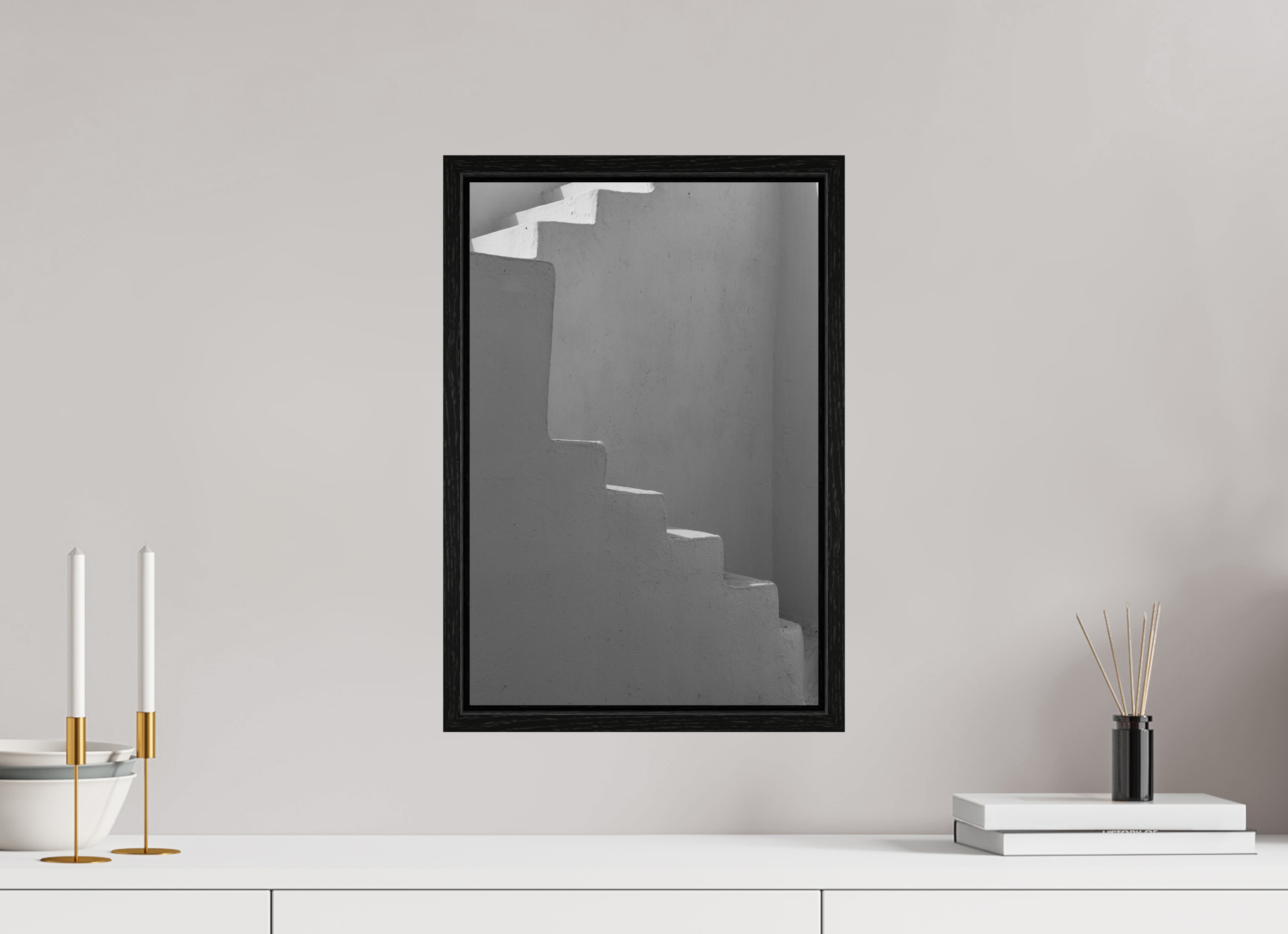 30 x 45 cm, Black Oak Floater Frame Light & Form
