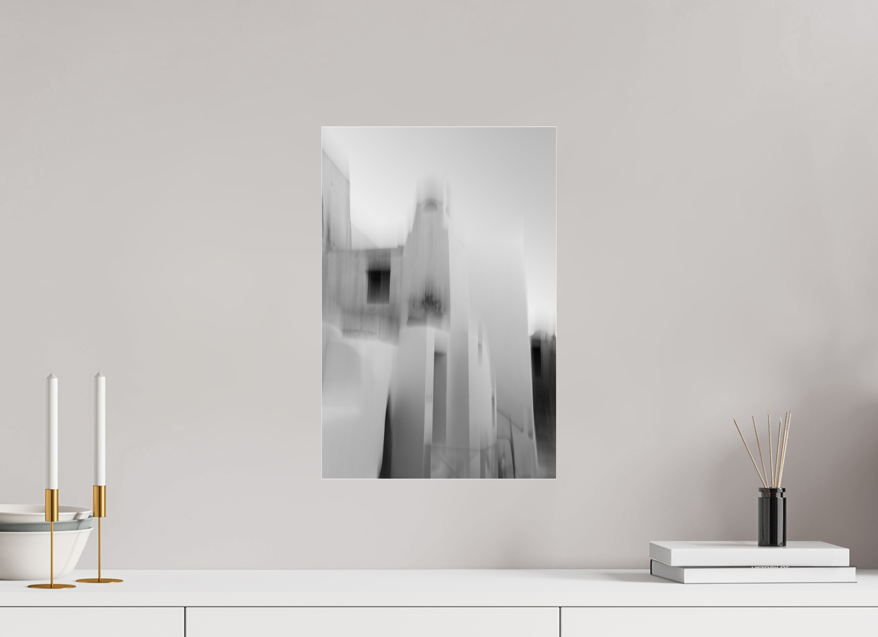 30 x 45 cm, Photo Print Under Acrylic Glass Fading Walls, Emborio