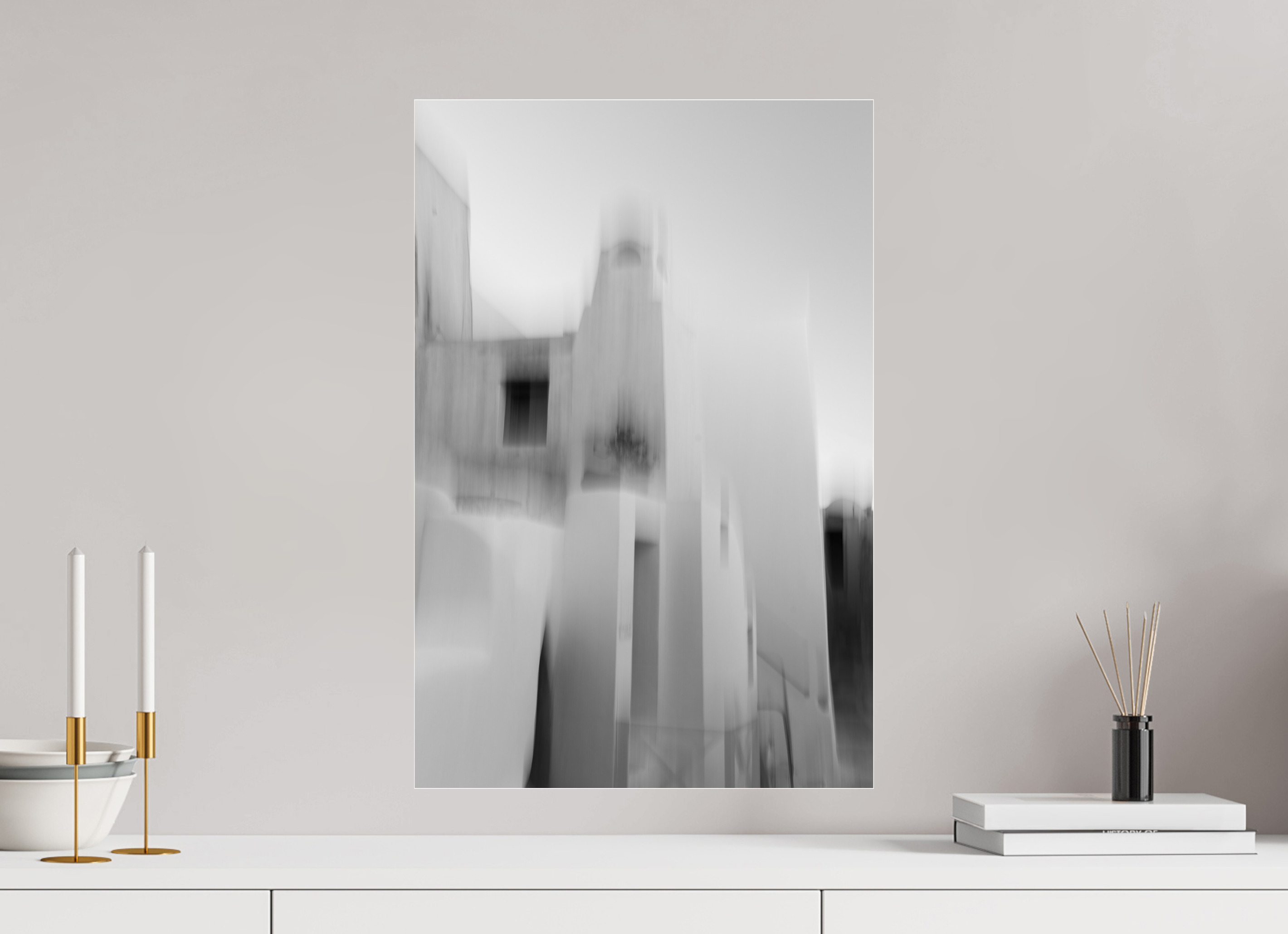 40 x 60 cm, Photo Print Under Acrylic Glass Fading Walls, Emborio