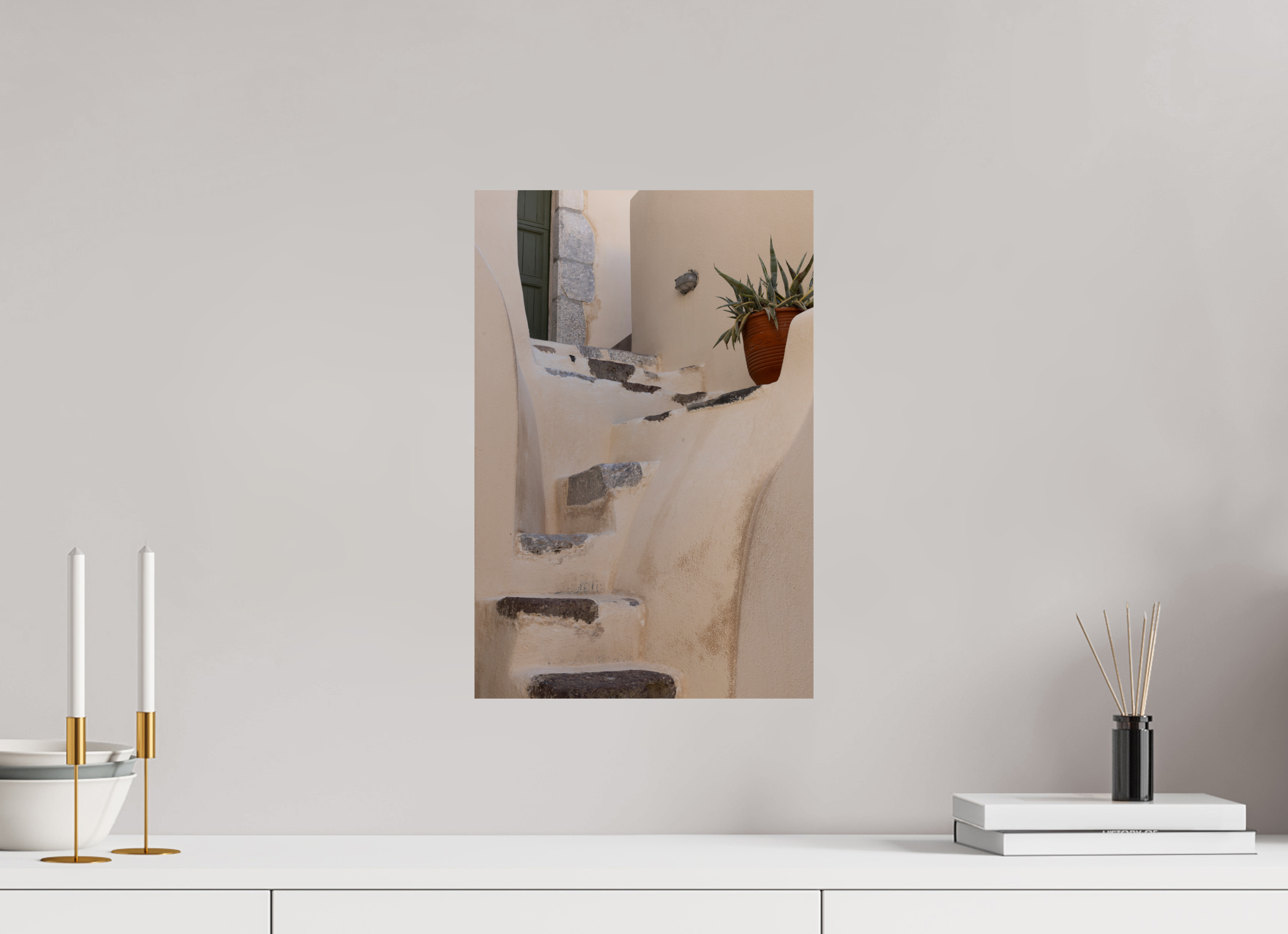 30 x 45 cm, Fine Art Print – Classic The Stairway – Emborio