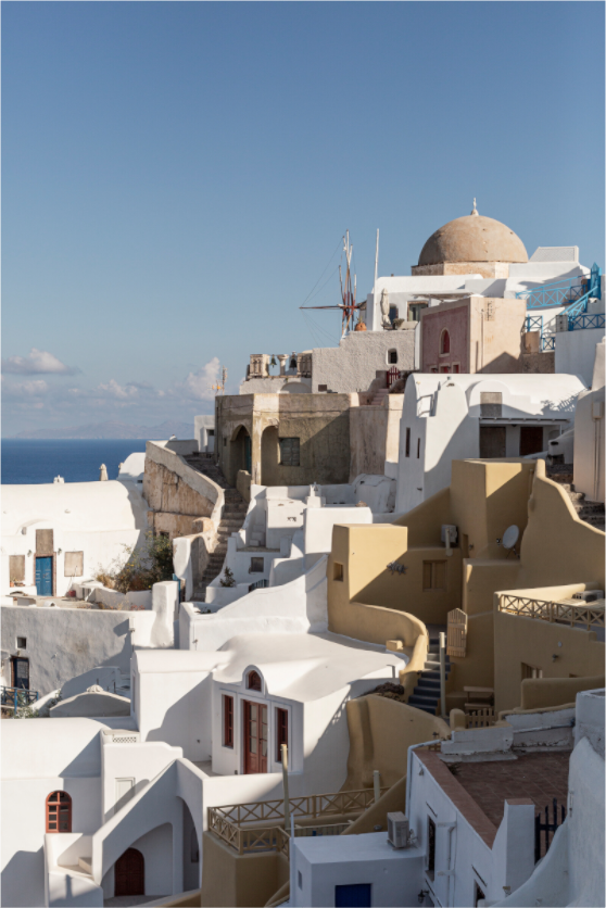 Main image Oia Windmills | Santorini Fine Art Print